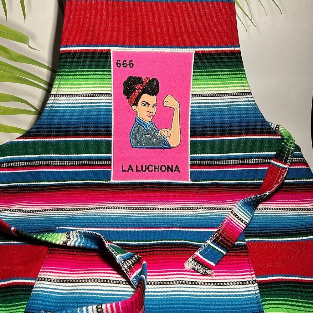 Handmade Sarape Artisan Humorous Apron